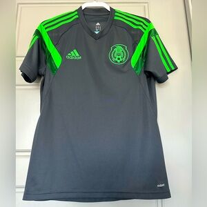 Worn Adidas Mexico Soccer Team Uniform